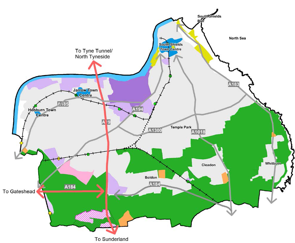 Map 1 Key Diagram
