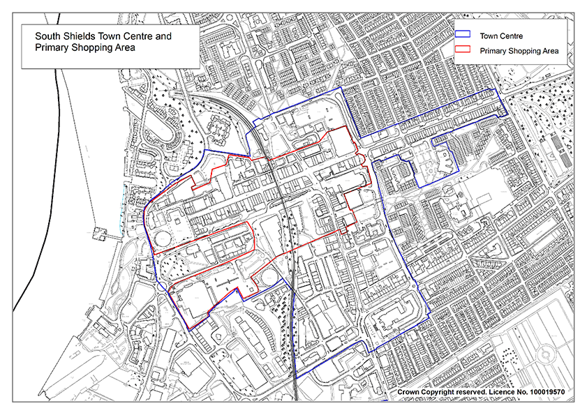 South Shields Town Centre and Primary Shopping Area