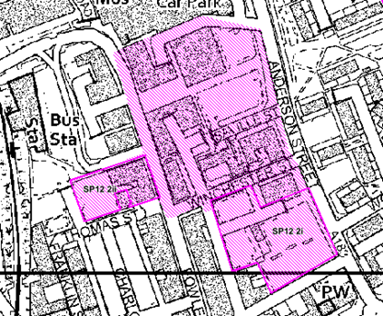 Map 13 Fowler Street Improvement Area