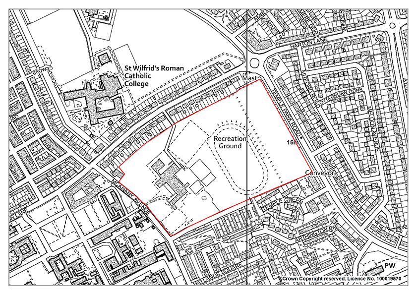 Map 6: Former Brinkburn Comprehensive School