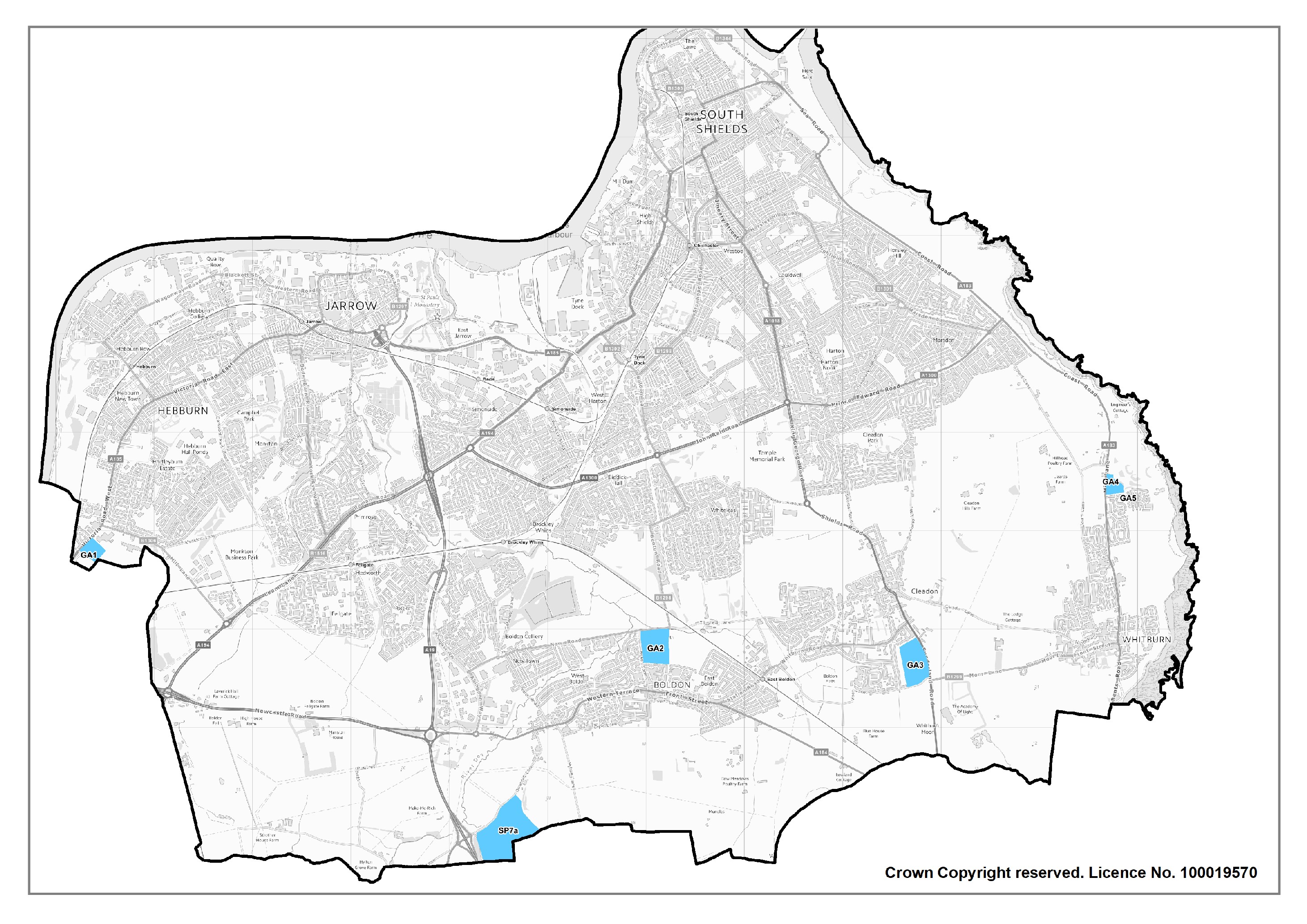 Map 8 Urban and Village Sustainable Growth Areas