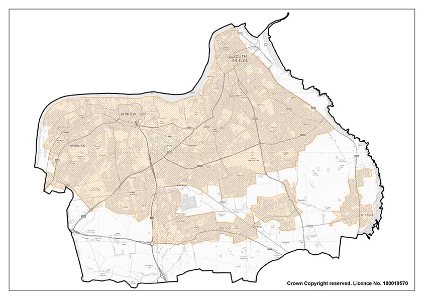 Map 3 Main Urban Area