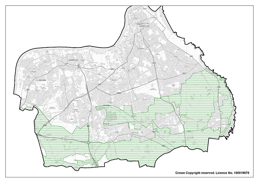 Map 4 Revised Green Belt Area