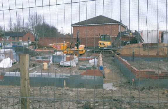 An image of the Simonside development site