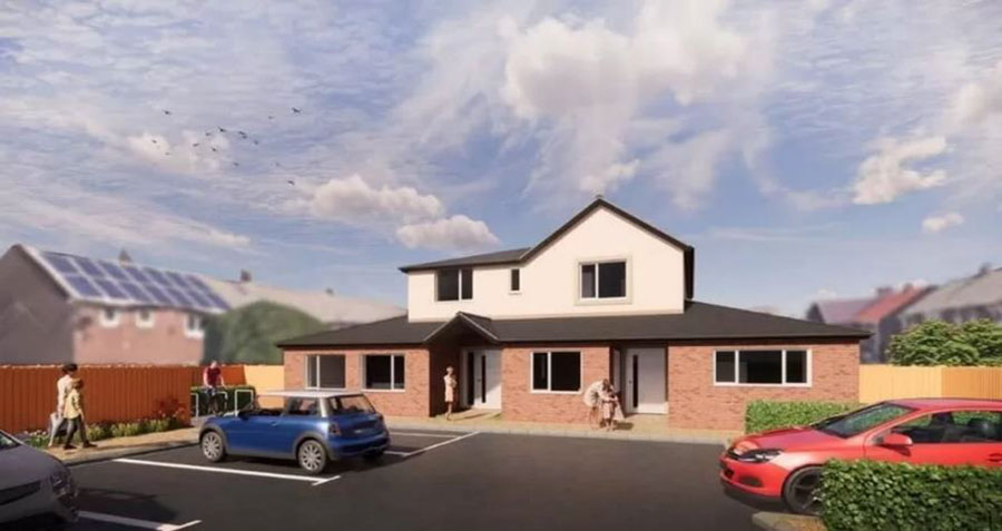 CGI of Childrens Residential Centre