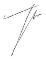 Jonathan Tew Signature