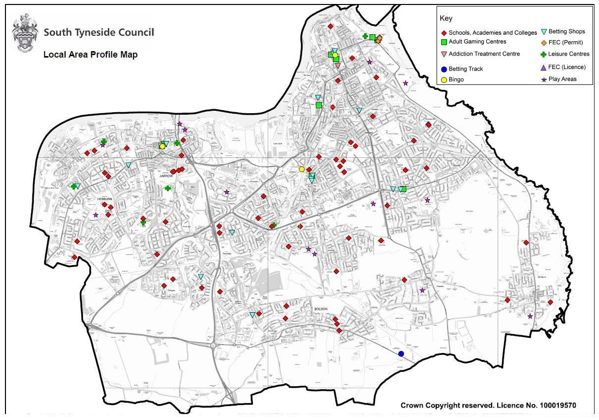 An image of the local area profile map