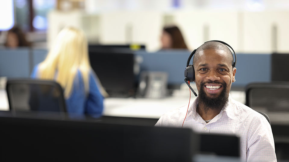 Call centre agent