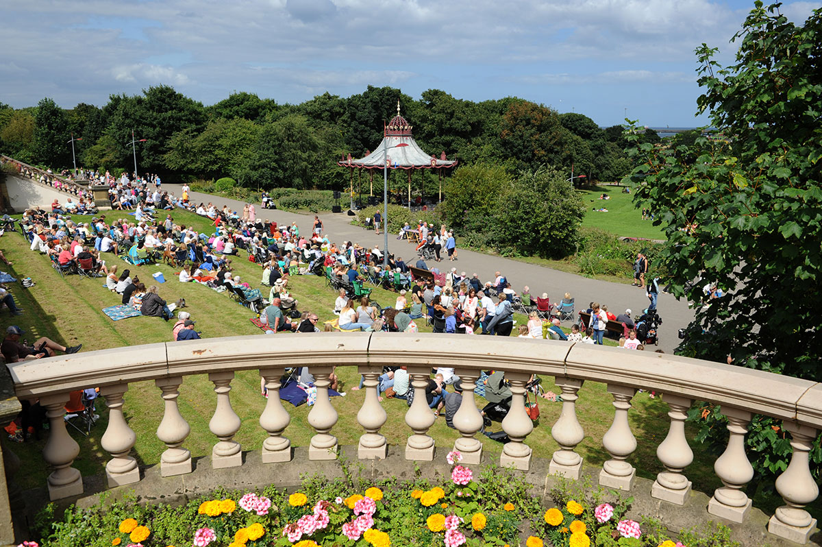 Summer festival in Marine Park